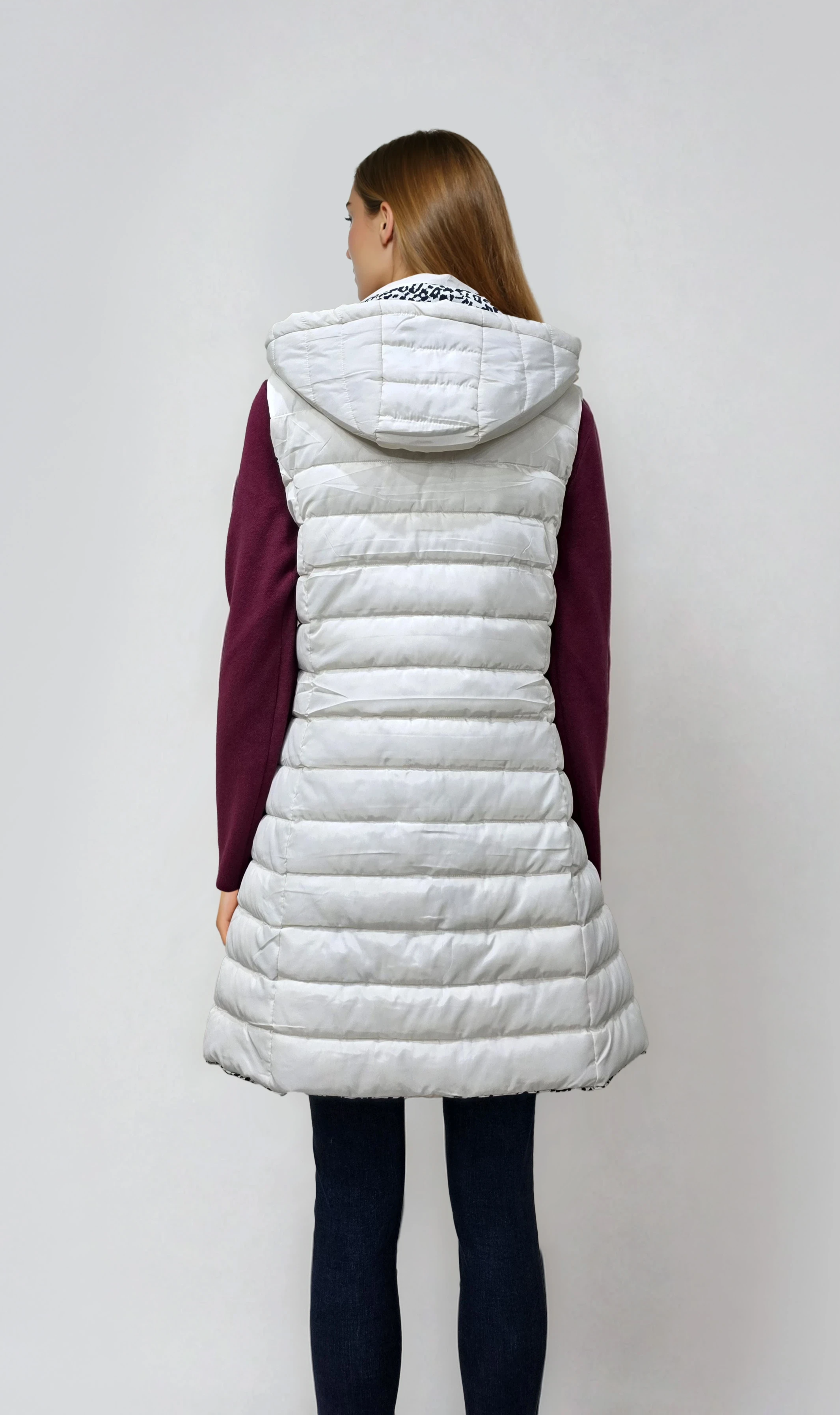 Μακρύ Αμάνικο Μπουφάν Double Face